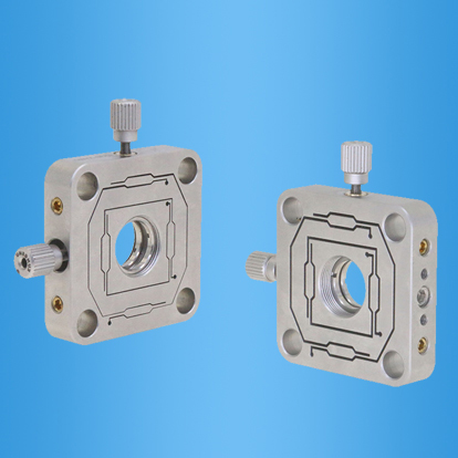不锈钢挠性XY平移调整架/±0.25mm/±0.5mm